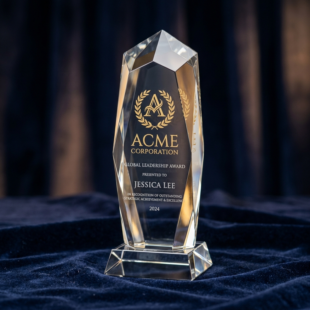 Crystal Trophies
